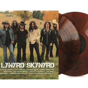 Lynyrd Skynyrd Icon 2-LP ~ Exclusive Ltd Ed Root Beer Brown Vinyl ~ New/Sealed!